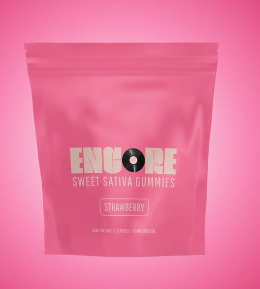 Strawberry Sativa Gummies 10mg