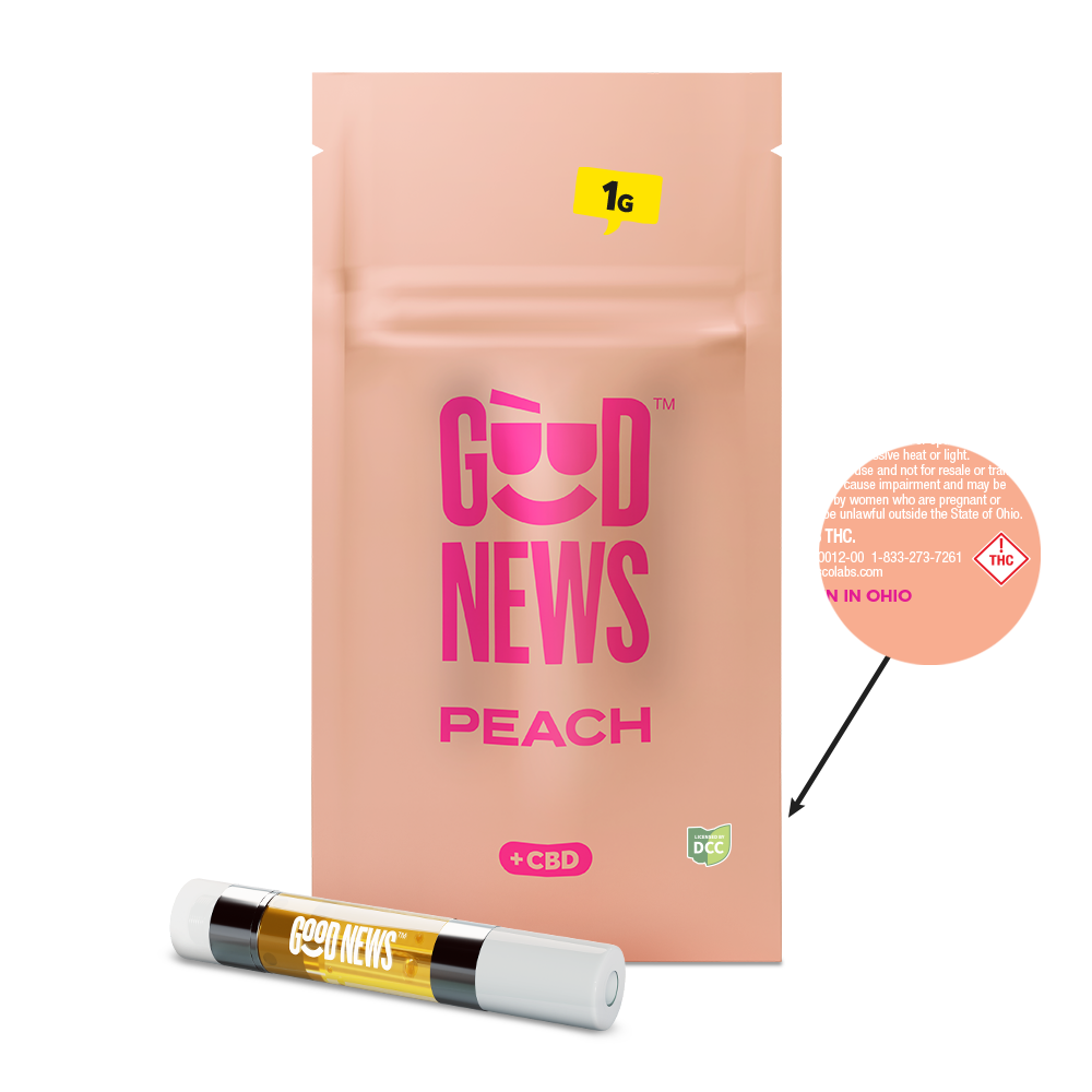 Peach + CBD