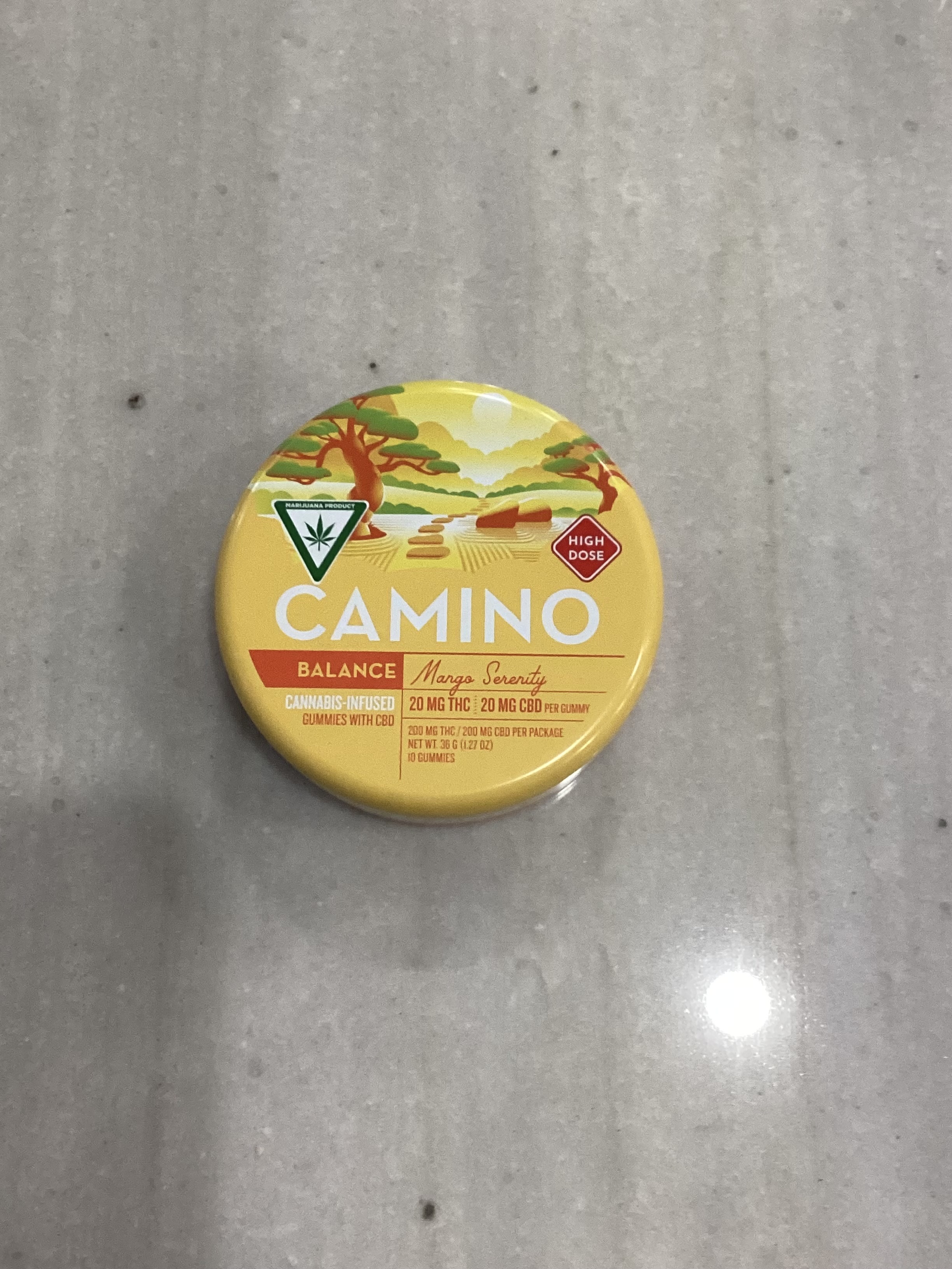 CAMINO | GUMMIES | 200MG | MANGO
