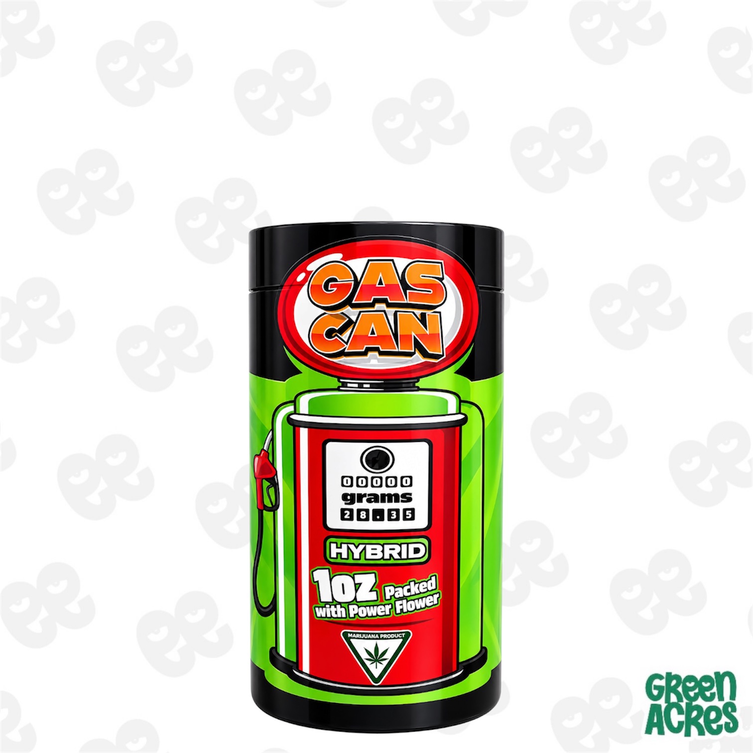 GLO: Strawberry Pavé OZ Prepackaged Gas Can