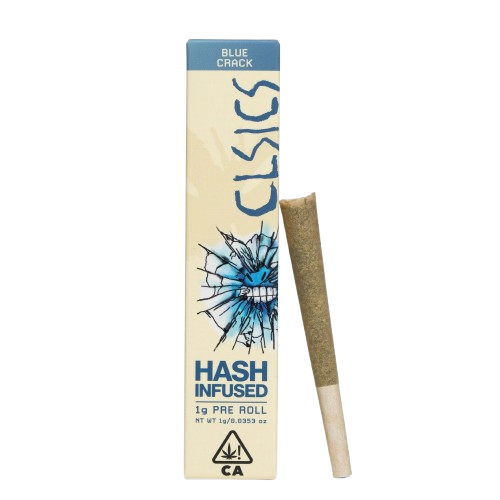 CLSICS | Blue Crack Hash Infused Pre-Roll | 1g