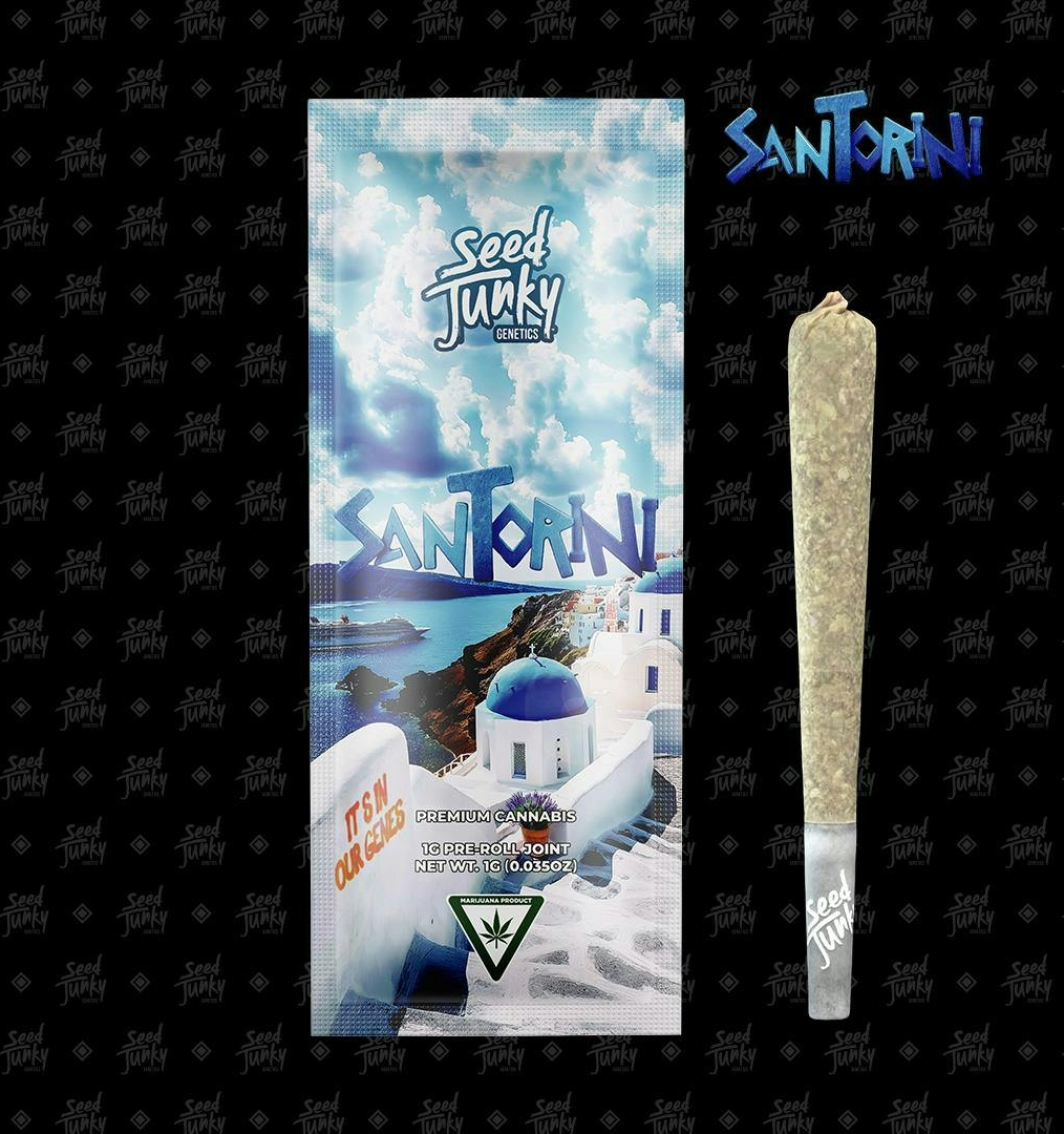 Seed Junky Pre-Roll 1g - Santorini