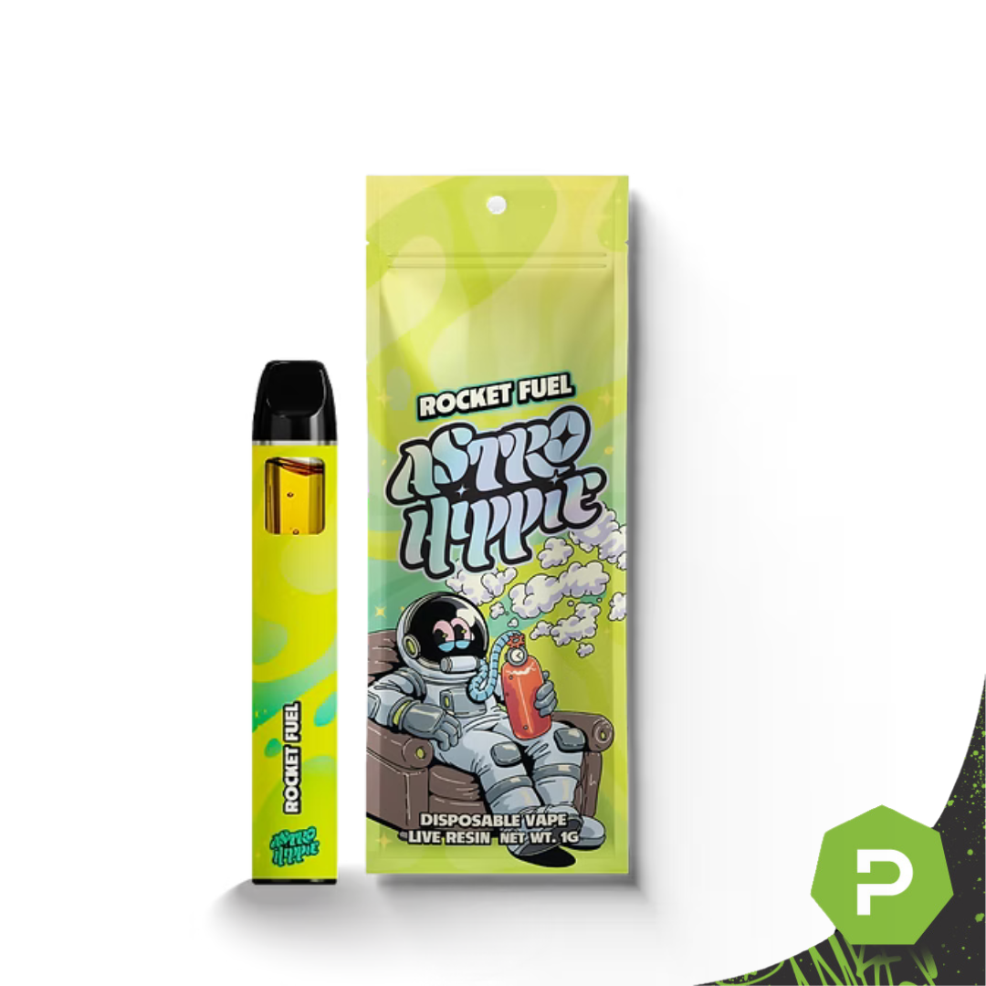 Astro Hippie | 1g Live Resin Disposable | Rocket Fuel