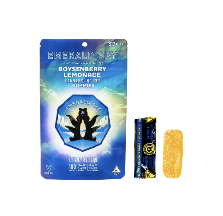 Boysenberry Lemonade Live Resin Gummies