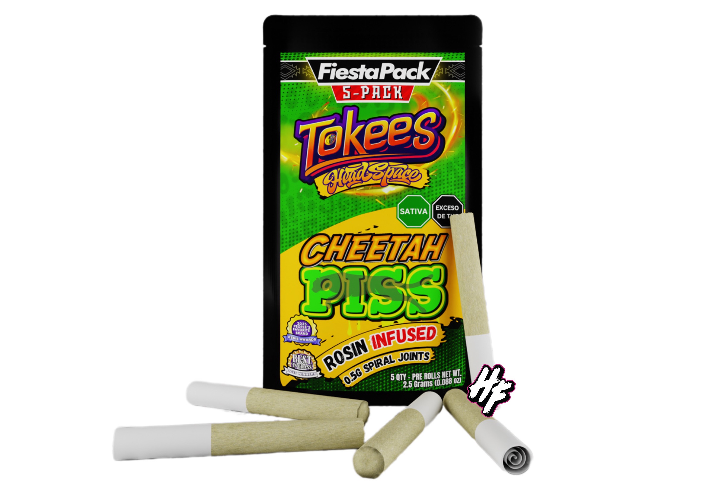 Tokees Cheetah Piss x 5 Multipack