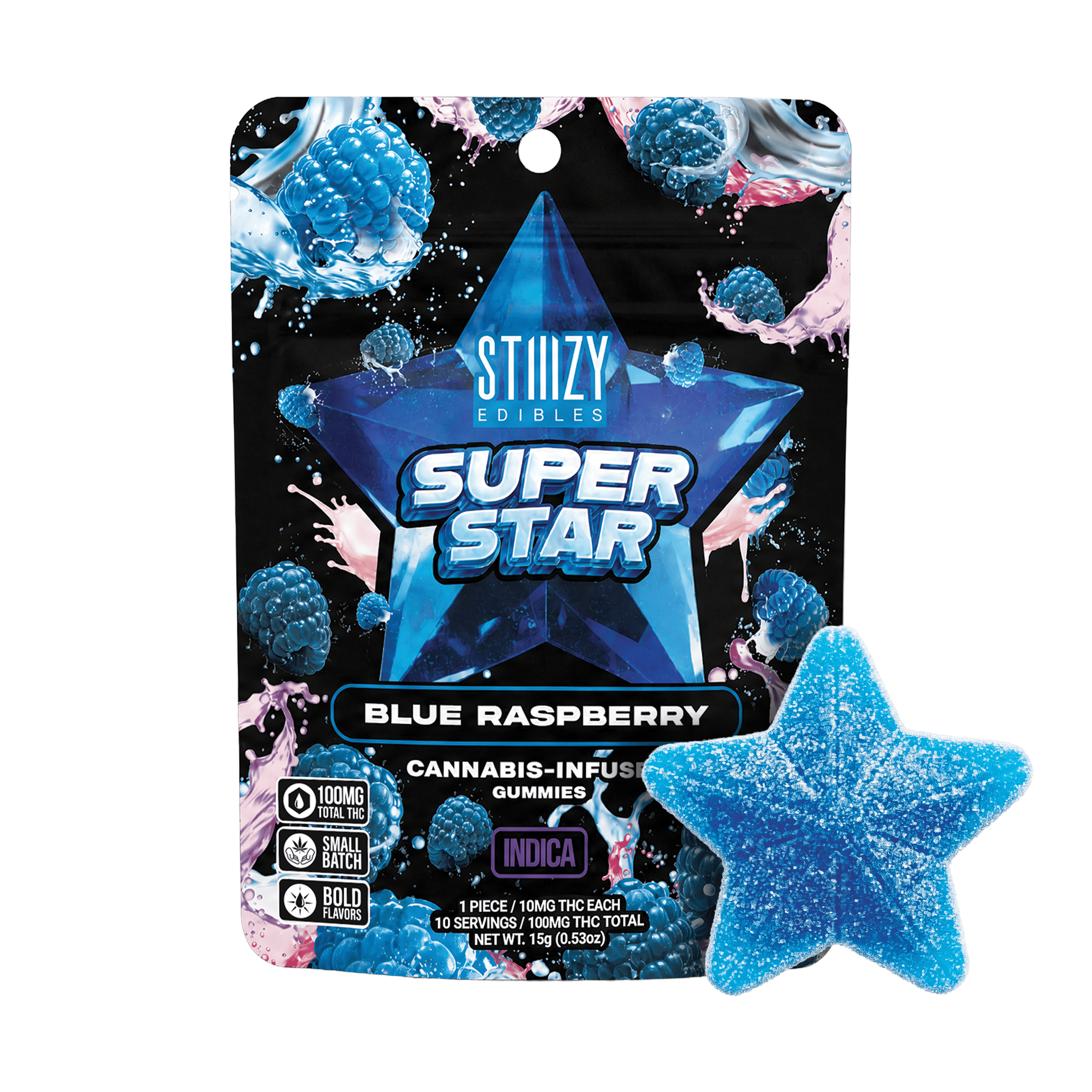Stiiizy: Super Star - Blue Raspberry