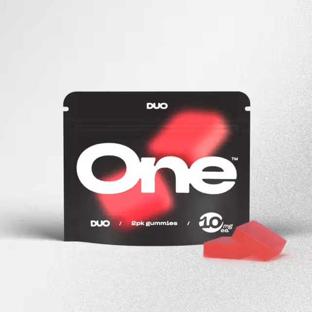 One Edibles 2pk/20mg Fast Acting- Passionfruit Plum