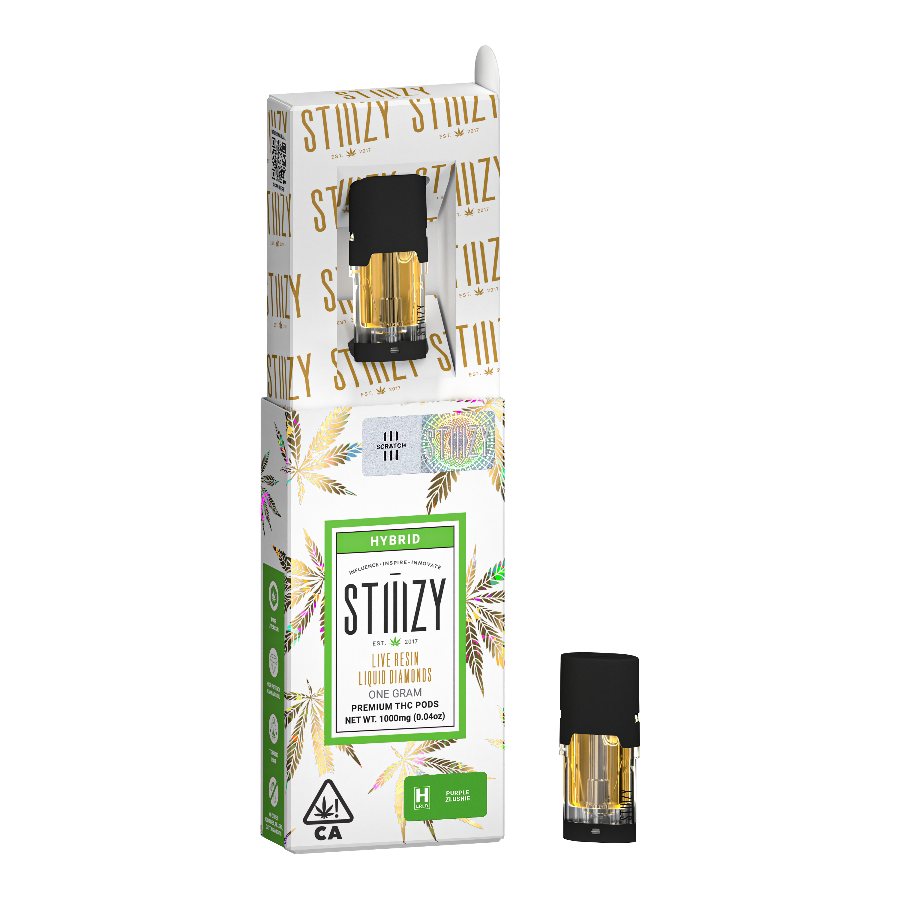 STIIIZY | Purple Zlushie Live Resin Liquid Diamonds Pod | 1g