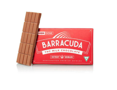 Detroit Edible Barracuda Bar Milk Chocolate 1:1 200mg HD