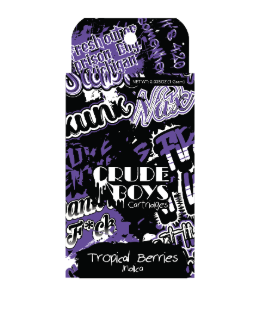 Tropical Berries | Crude Boys Vape cartridge (I)