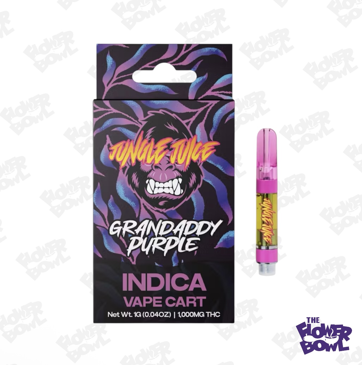 Jungle Juice: Grand Daddy Purp (I) 1G Cart