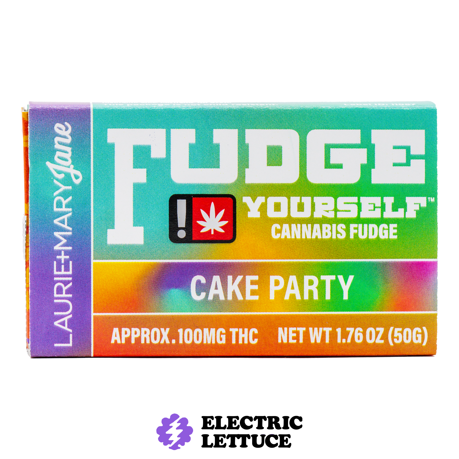 Laurie + Mary Jane Cake Party Fudge 100mg