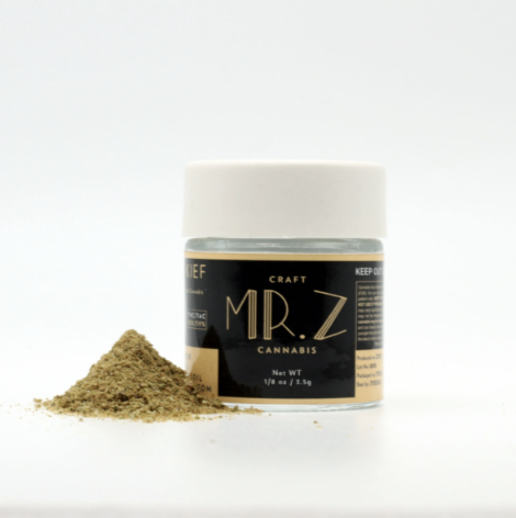 Mr Z Craft Cannabis | Mixed Kief Blend | 3.5g