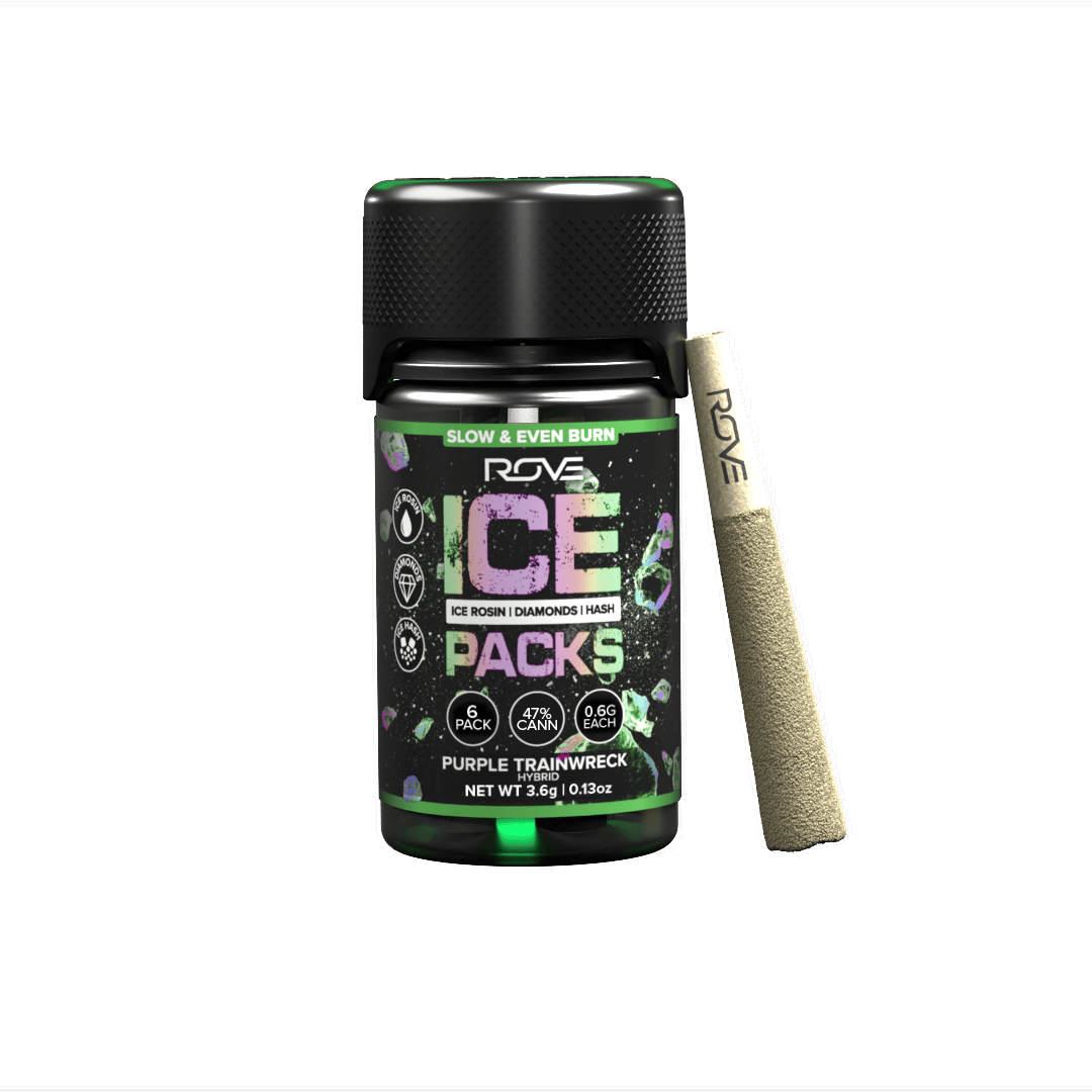 Purple Trainwreck 6pk Infused Pre-Roll Rove