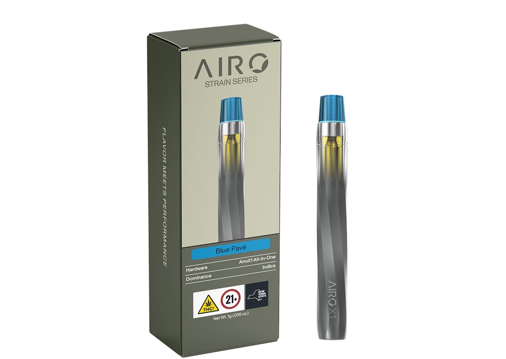 AiroX - Blue Pave Strain Series Solventless Disposable Vape - 1g