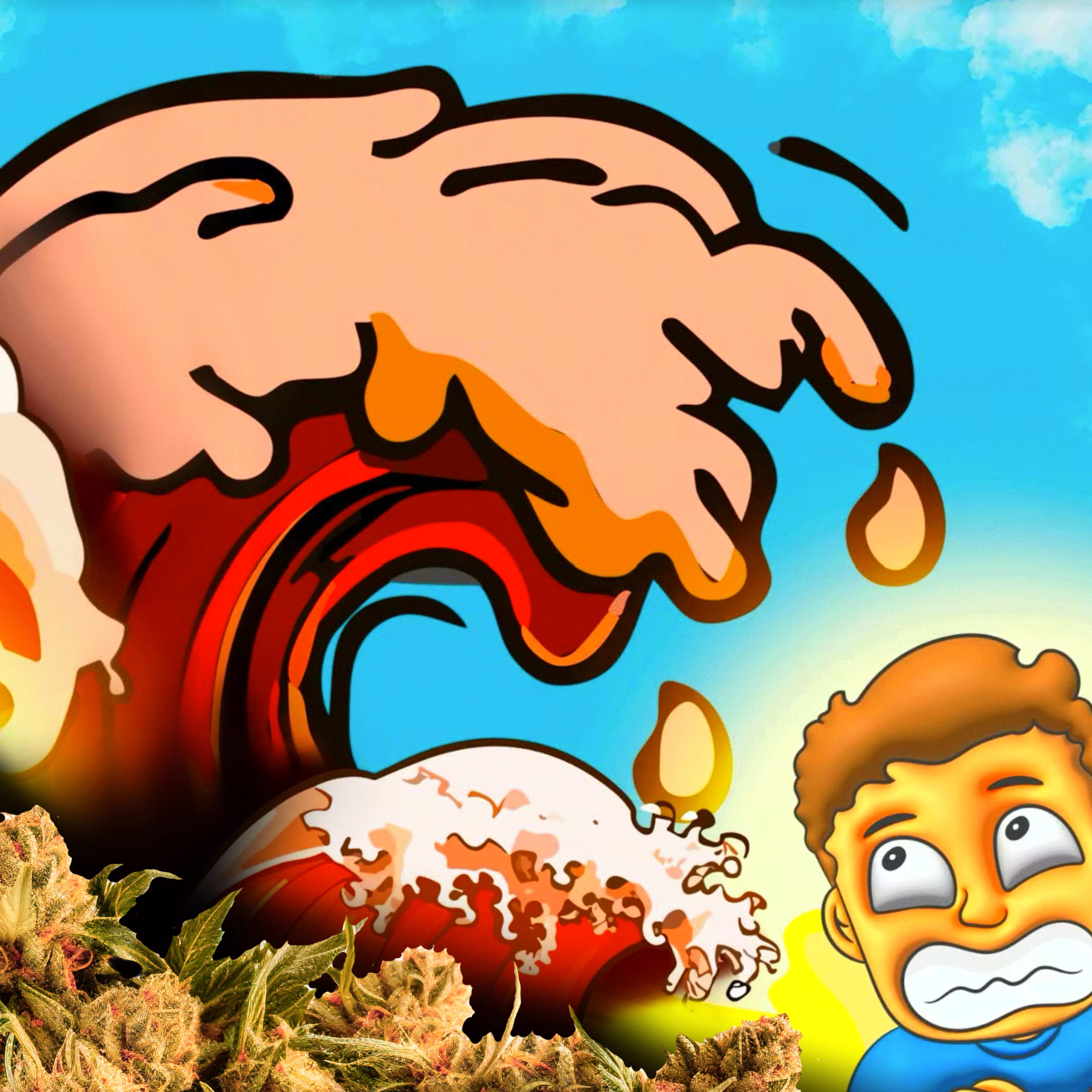 Orange Tsunami Class Cart Disposable Vape