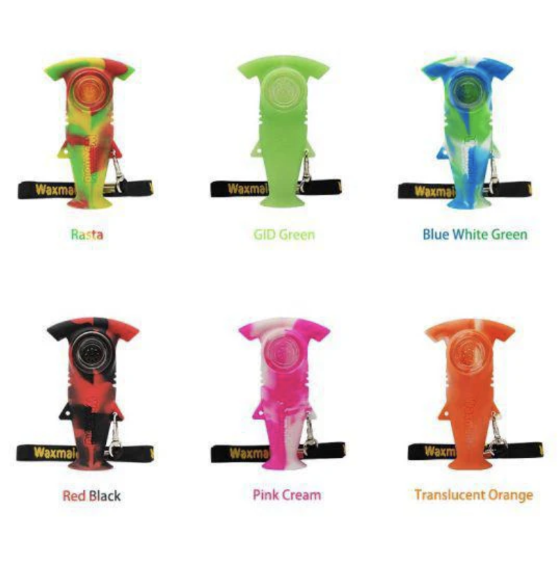 Silicone Shark Pipe Color Varies