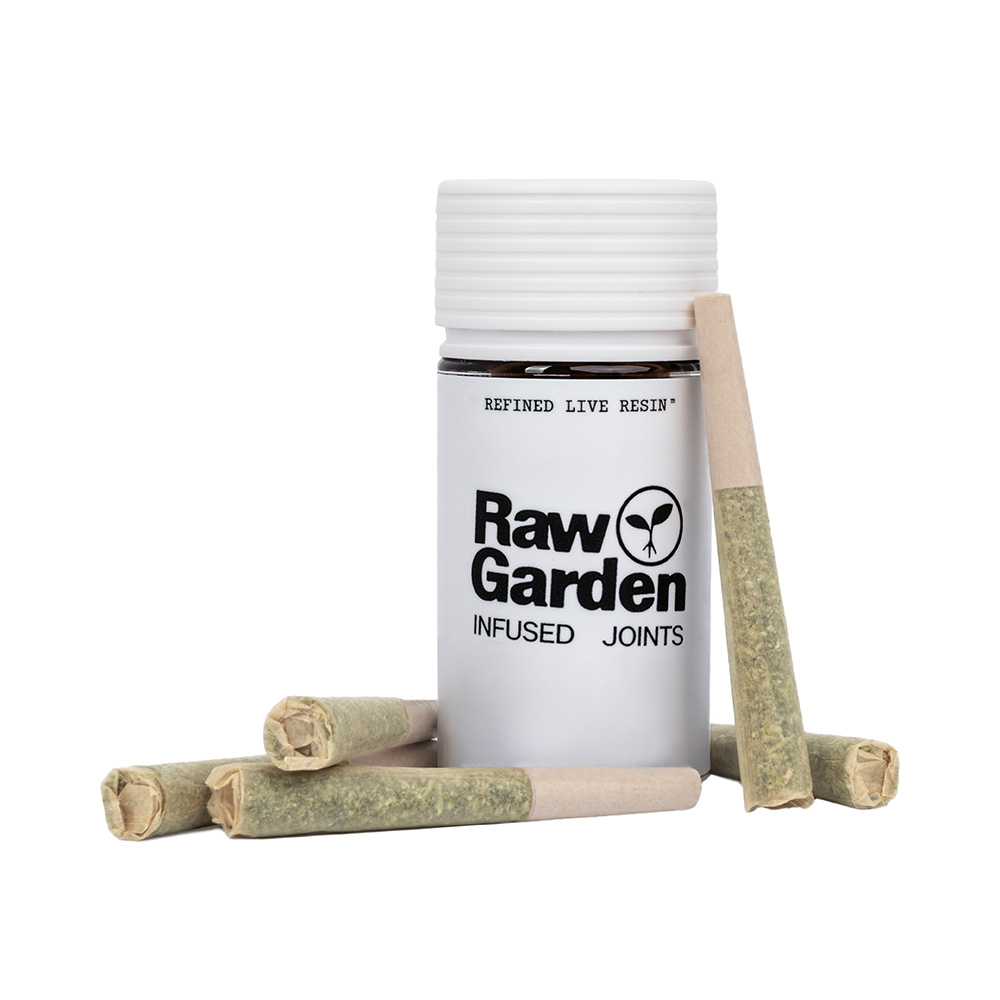 Raw Garden Hashburger Royale 5PK x 0.5g Live Resin Infused Joints