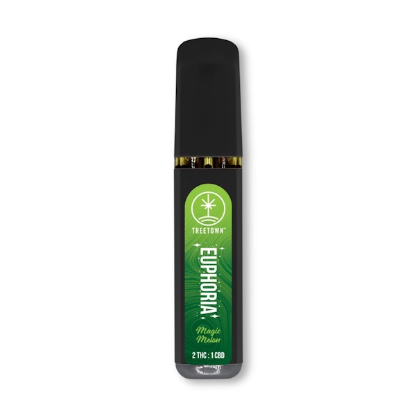 Treetown | Magic Melon Euphoria 2:1 THC:CBD Disposable All-In-One Cartridge | 1g