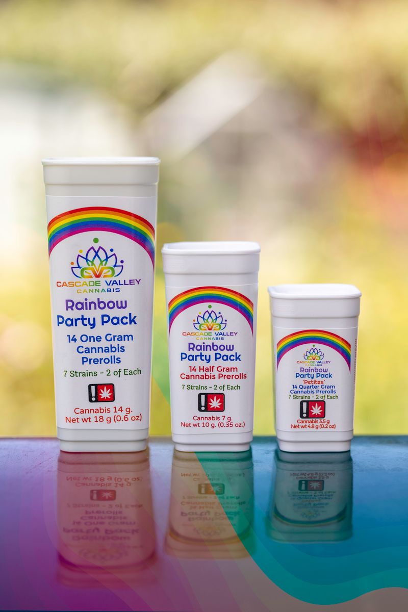 Cascade Valley Cannabis: Rainbow Party Variety