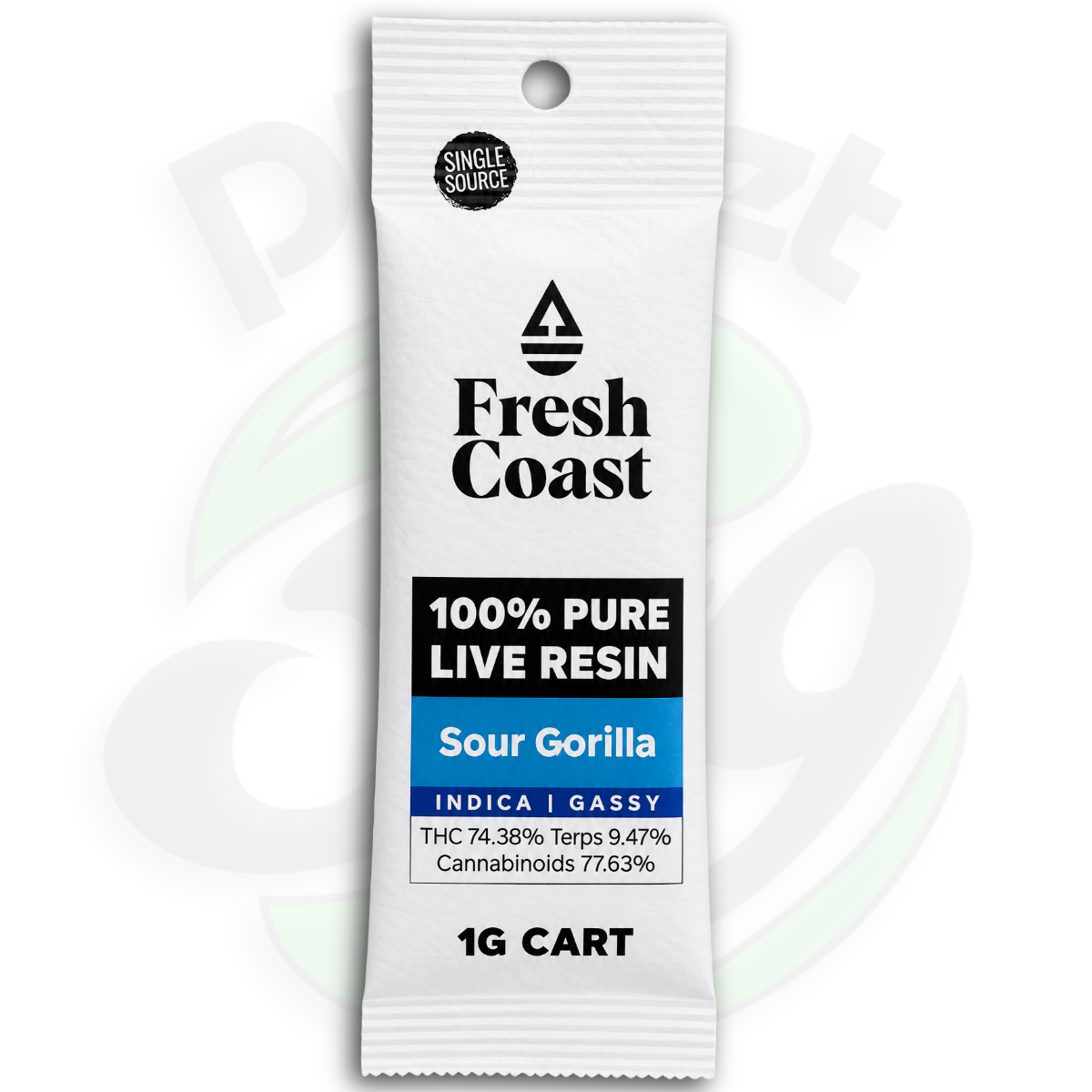 Fresh Coast | Sour Gorilla | 1g Live Resin Cartridge