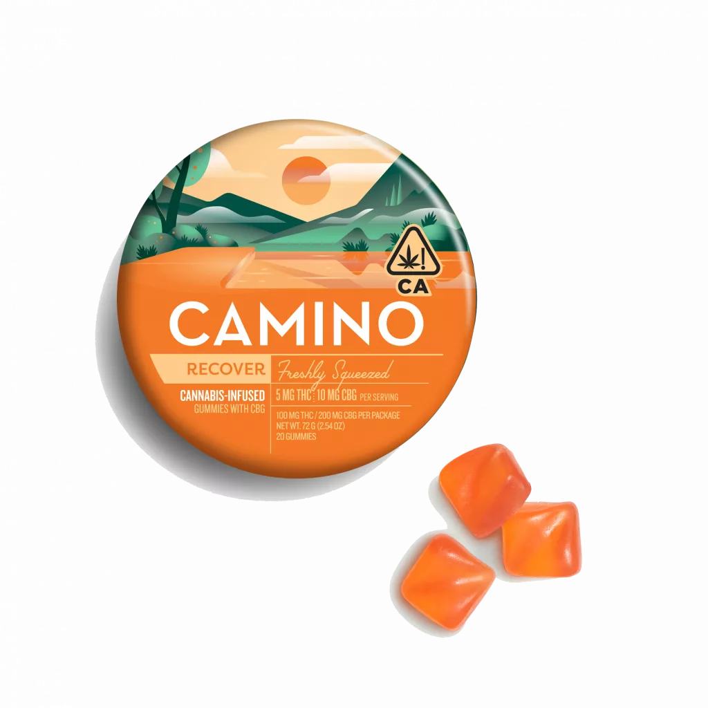 Camino | Freshly Squeezed | CBG Gummies 100mg