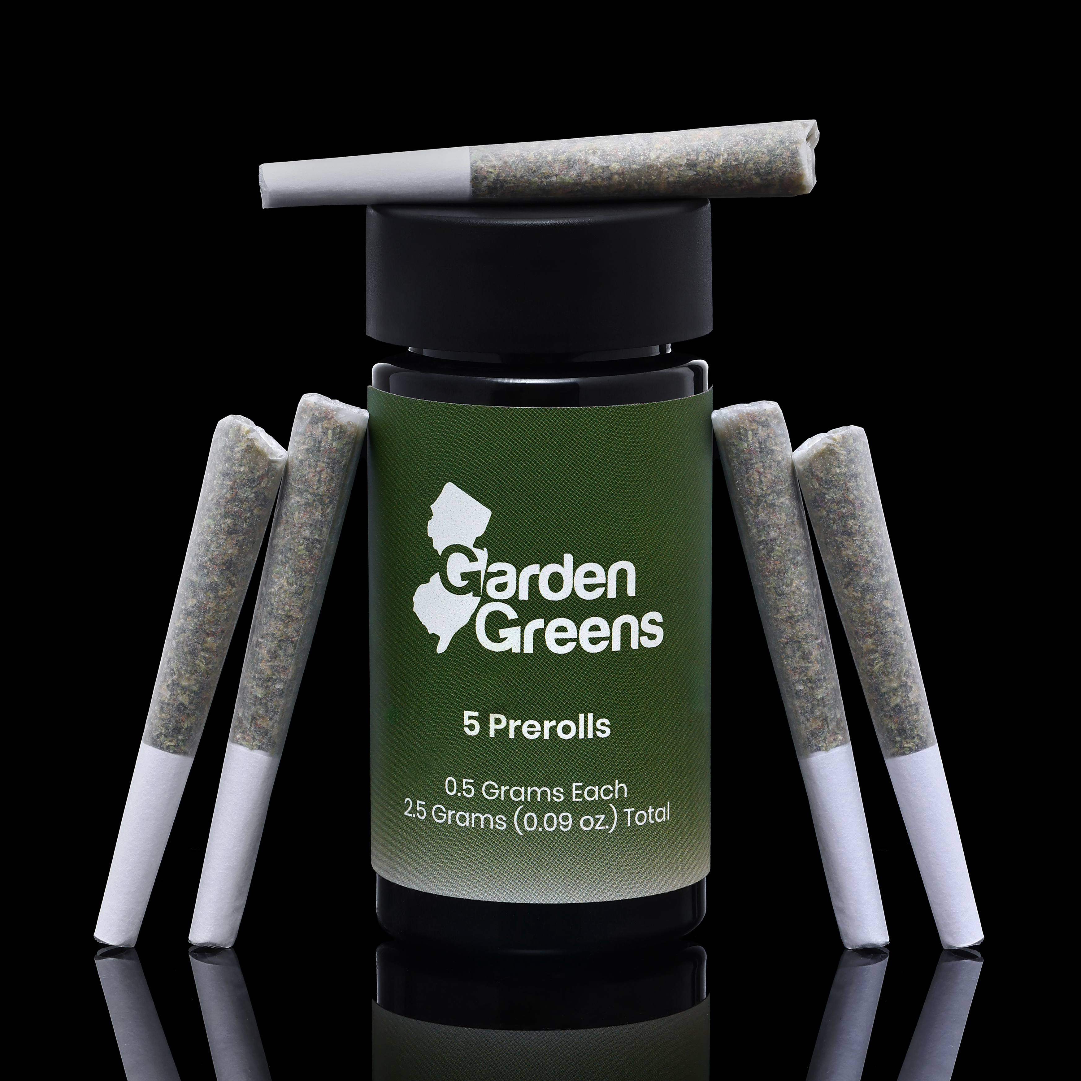 Garden Greens 5pk Pre-Roll | Rainbow Guava | 2.