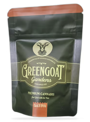 Green Goat | Animal Face | Flower 3.5g