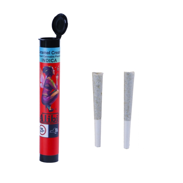 Alibi | Caramel Cream Infused Pre-Rolls | 2pk