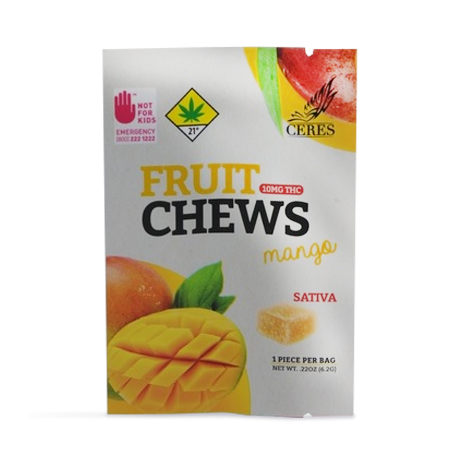 Mango Sativa Fruit Chew | 10mg