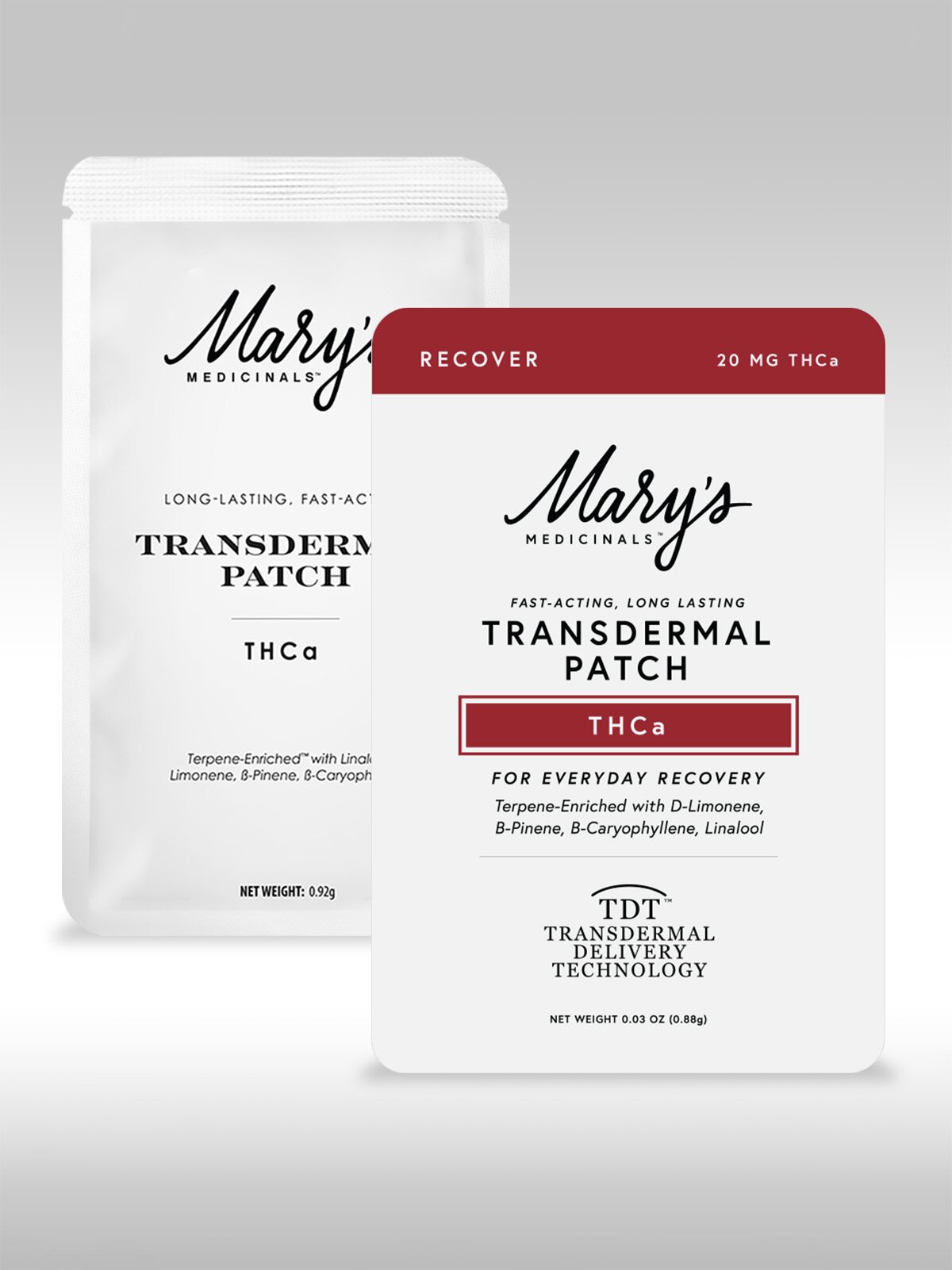 THCa Transdermal Patch Mary's