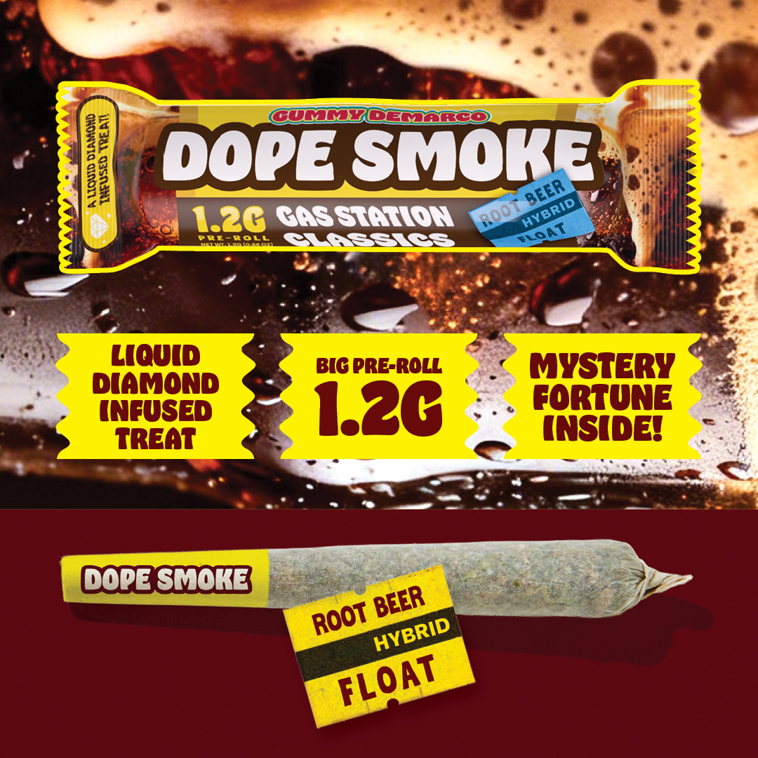Dope Smokes: Rootbeer Float 1.2g LQD Infused Pr