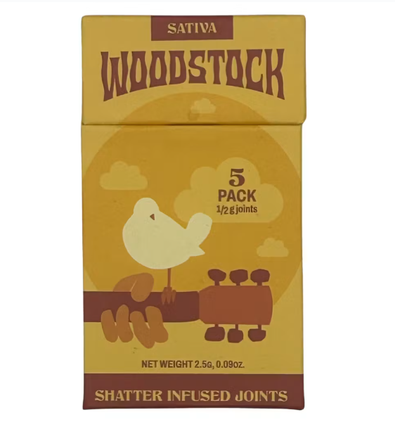 Woodstock | Picasso Moon x Motorbreath | Infused Pre-Roll Pack | 2.5g