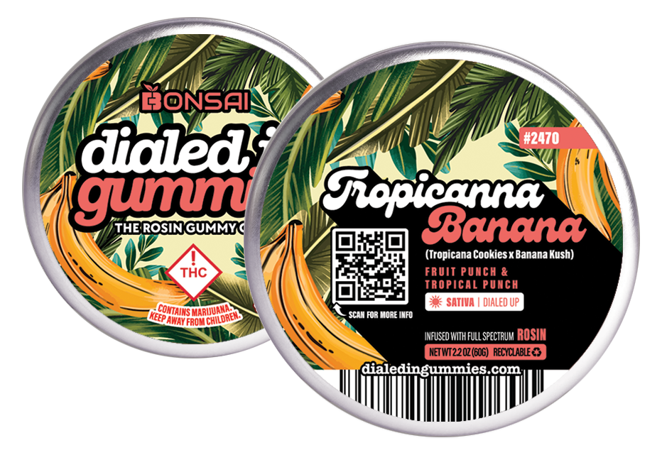 100mg - Tropicana Banana - Rosin Gummies (10pk)
