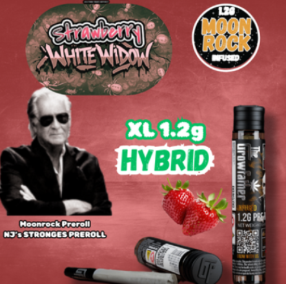 Pre Roll | White Widow x Strawberry Cough 1.2g