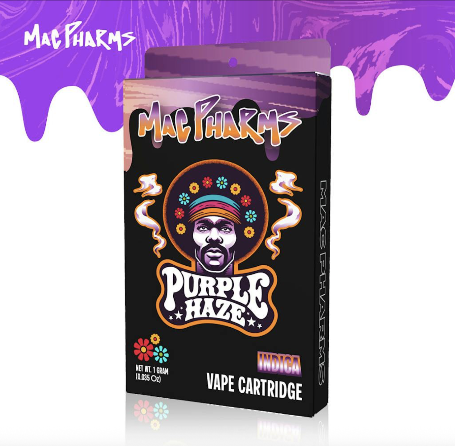 Mac Oils | Purple Haze | 1g Cartridge
