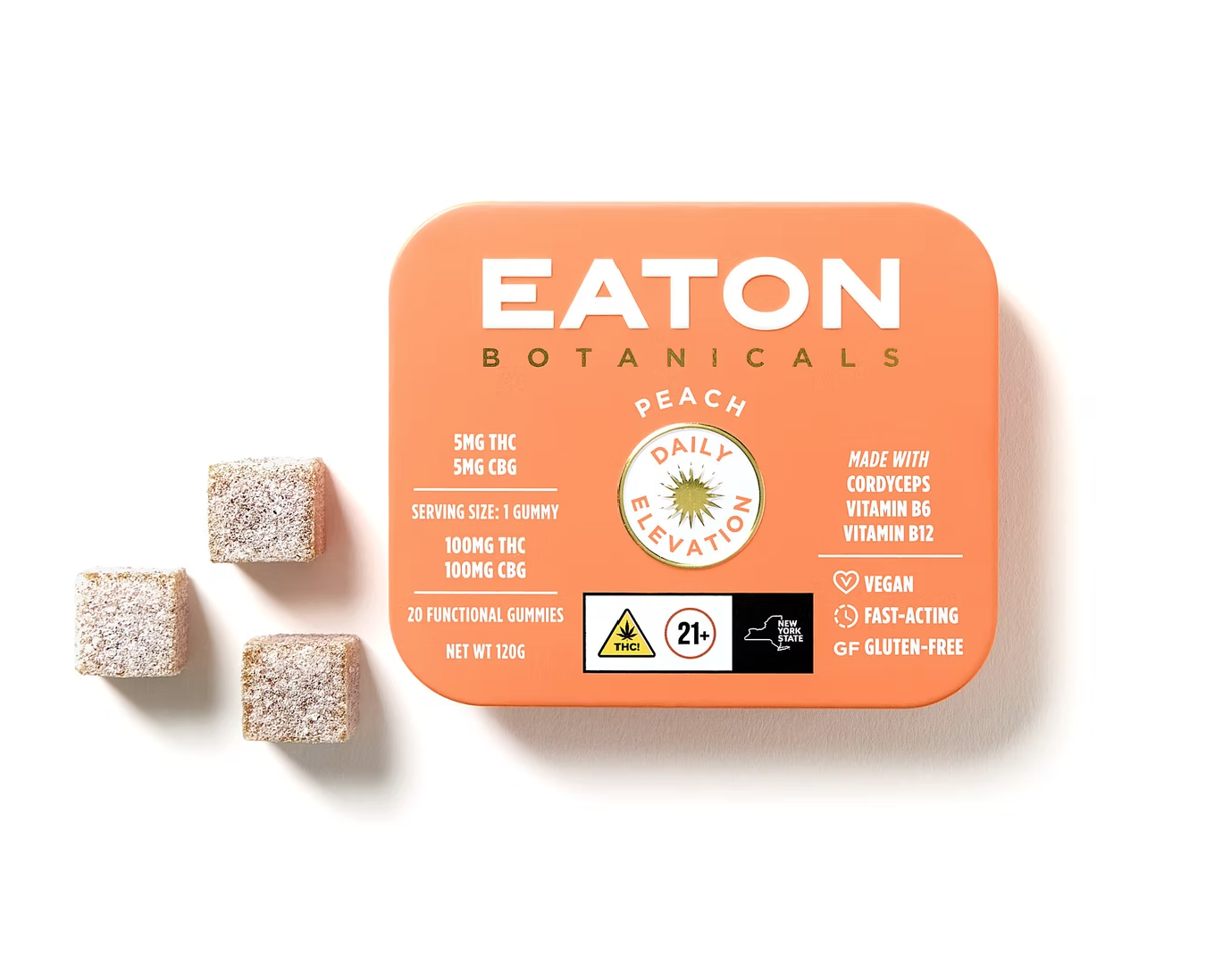 Botanicals Peach Gummies Thc Cbg