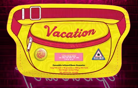 Vacation | Pink Lemonade 10:3:2 THC:CBG:CBC | Nano Ratio Gummies | 100mg