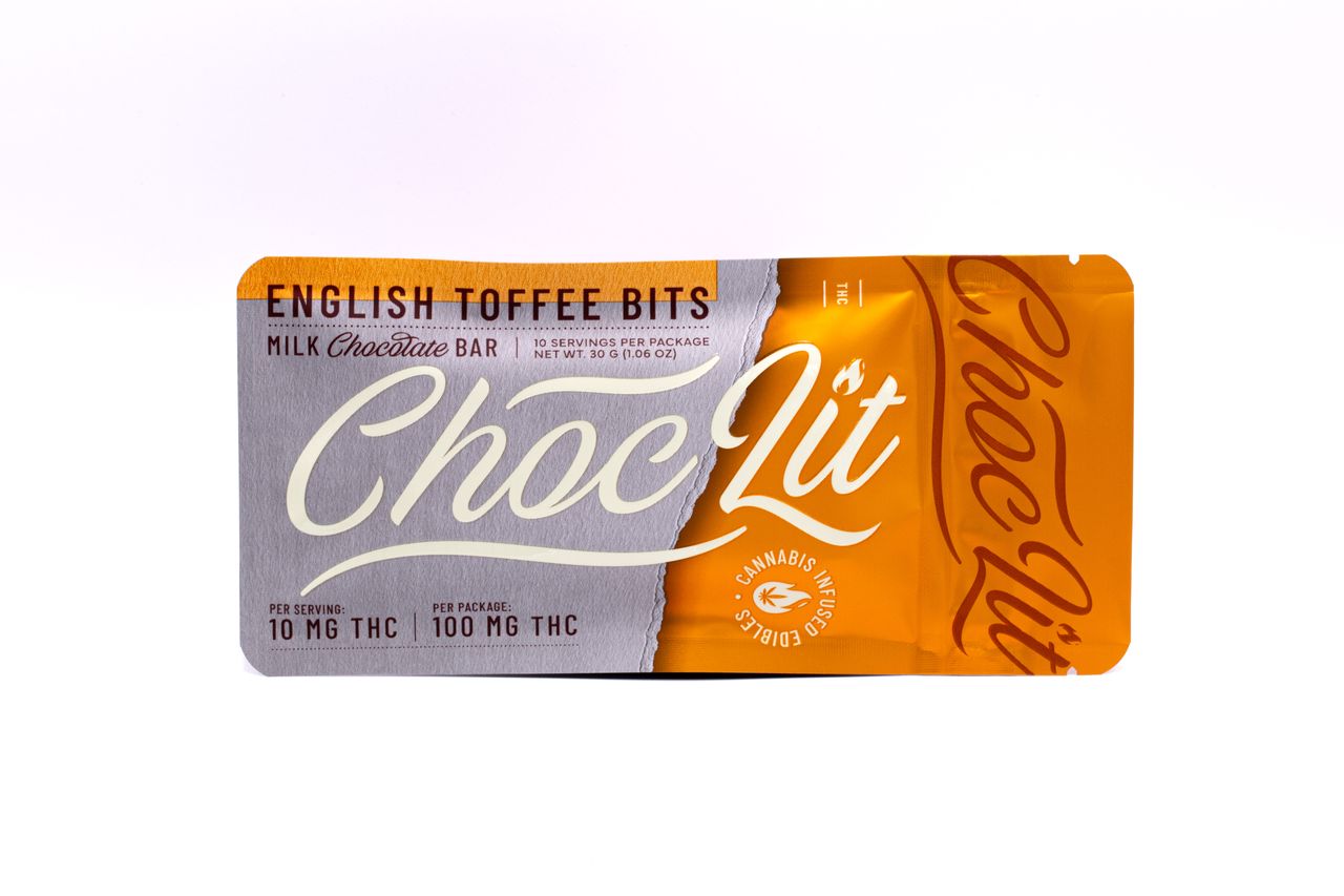 Lit Toffee Bits 10pc Chocolate
