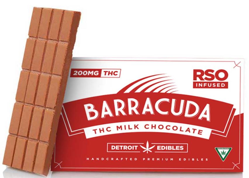 Edible | RSO Milk Chocolate | 200mg | Barracuda Bar