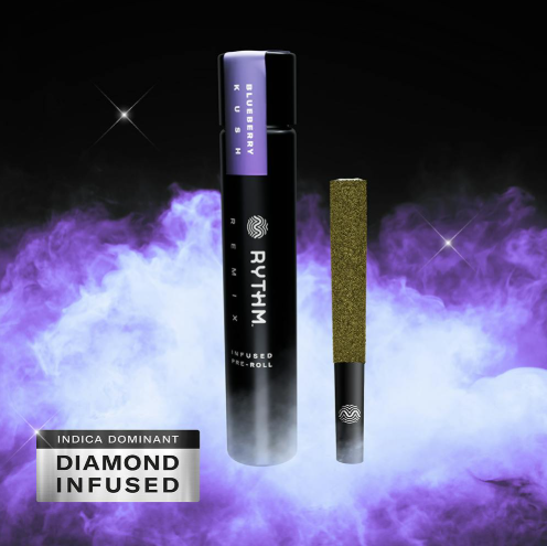 RYTHM Infused Single Preroll - Blueberry Kush - Rythm - REC
