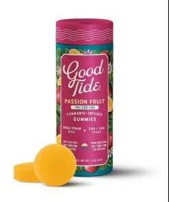 Good Tide - Passion Fruit CBD CBN 1:1:1 Gummies 100MG