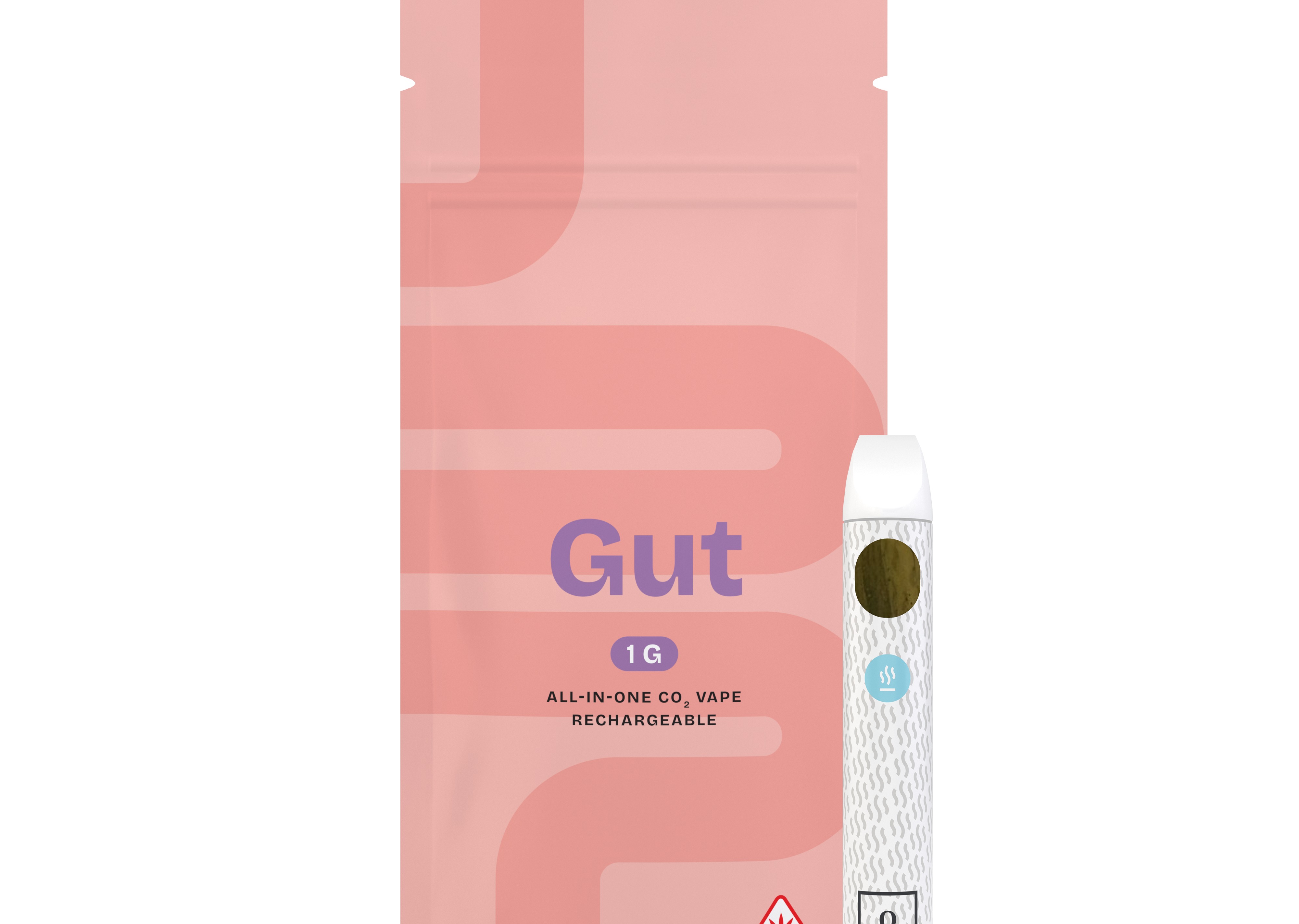 CURIO Gut Disp 1000mg: Calming Apple CBG:THC