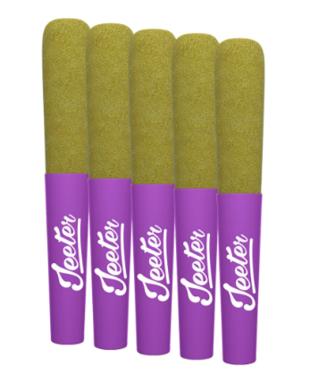 Baby Jeeter Granddaddy Purp Infused Pre-Rolls | 0.5GX5