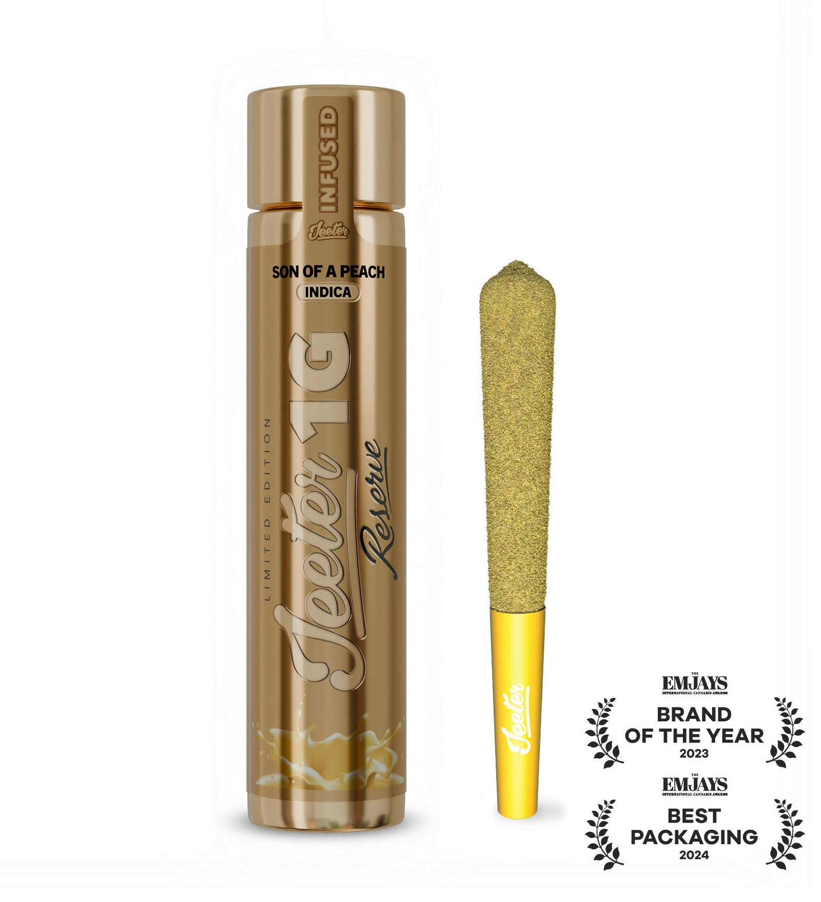Jeeter Reserve Son of a Peach Infused Pre Roll 1g