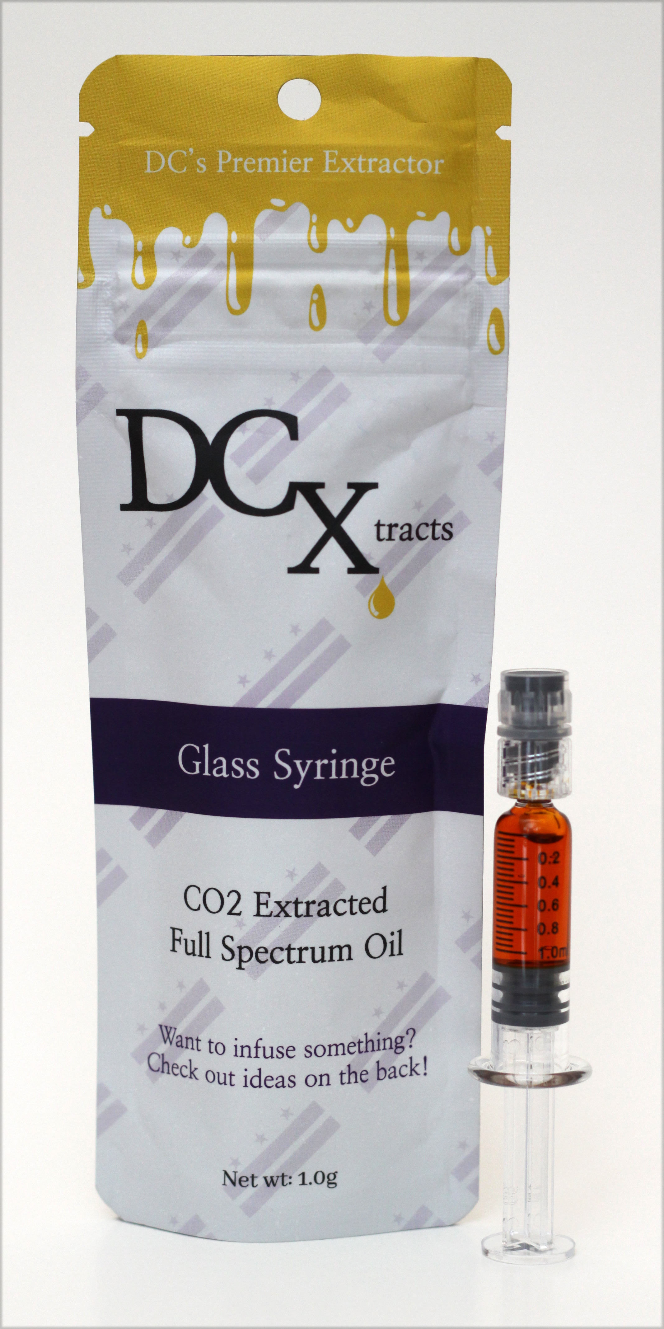 DCX - Glass Syringe - Raw | 1g