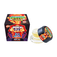 Flavored Dabs Peach Pie