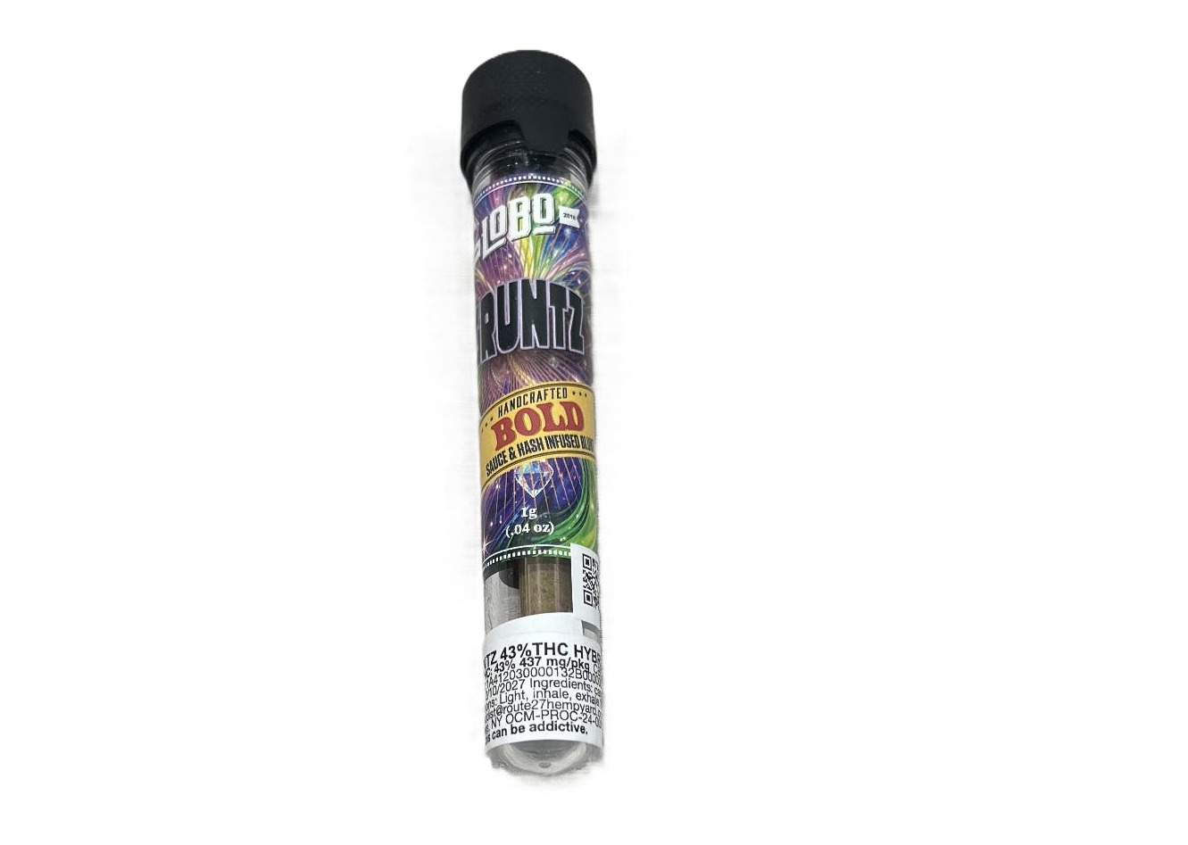 Lobo - Gruntz Bold Sauce & Hash Infused Blunt - 1g
