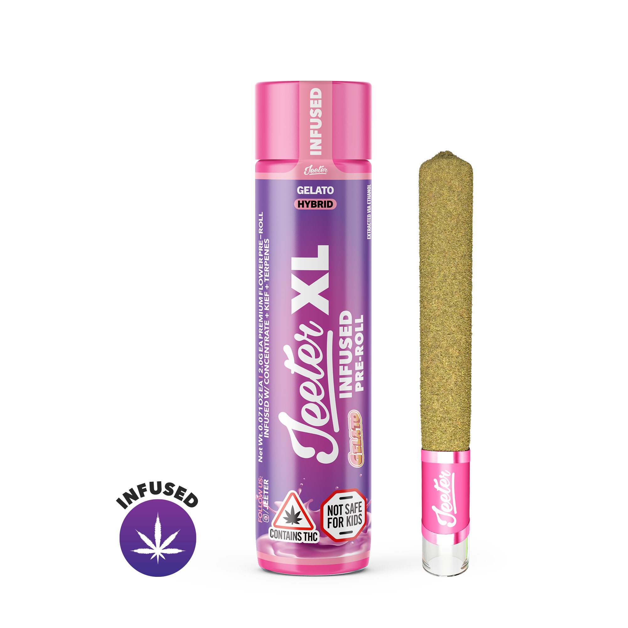 Gelato Jeeter XL Infused Pre-Roll | 2g