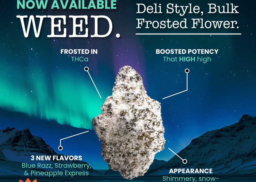 Weed. - Frosted Flower - Blue Razz